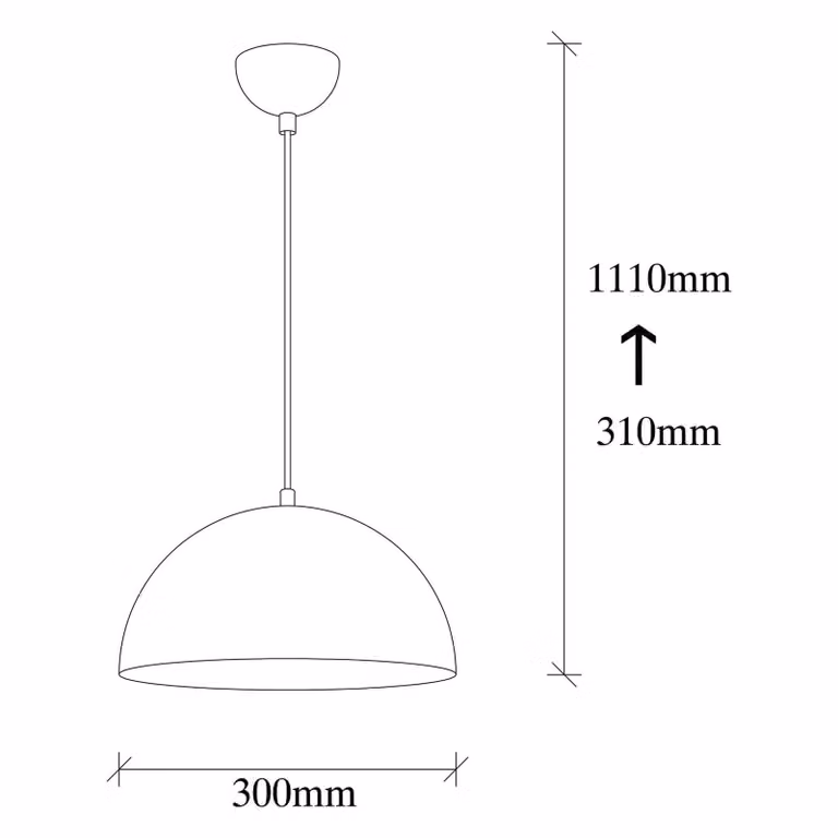 Lampada a sospensione Berceste 231-S Opviq, dimmerabile, Cromo / Argento, Soggiorno / Sala da pranzo, Metallo, Lampada a sospensione