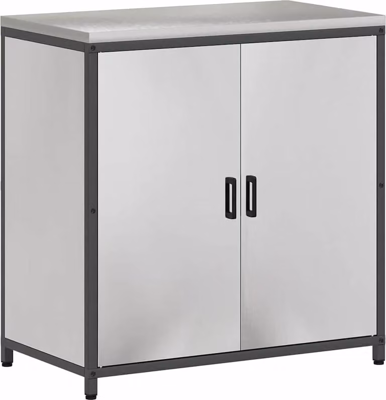 Stoccaggio in cucina HATTEM Argento 90 x 50 x 92 cm Acciaio
