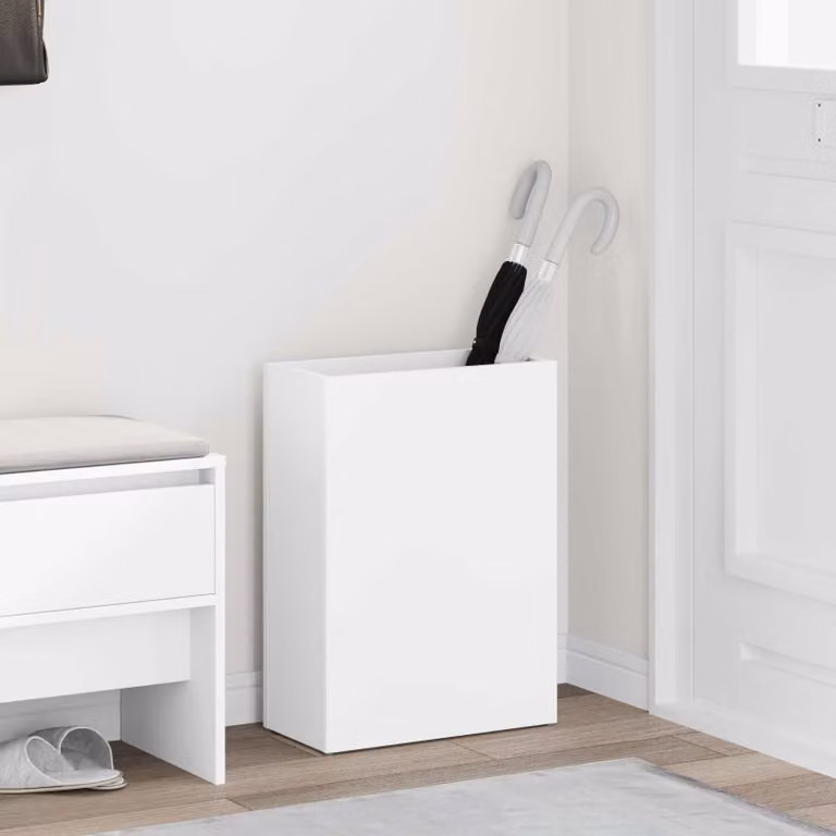 vidaXL Supporto per Ombrellone Bianco L/P/H: 40 x 20 x 55,5 cm
