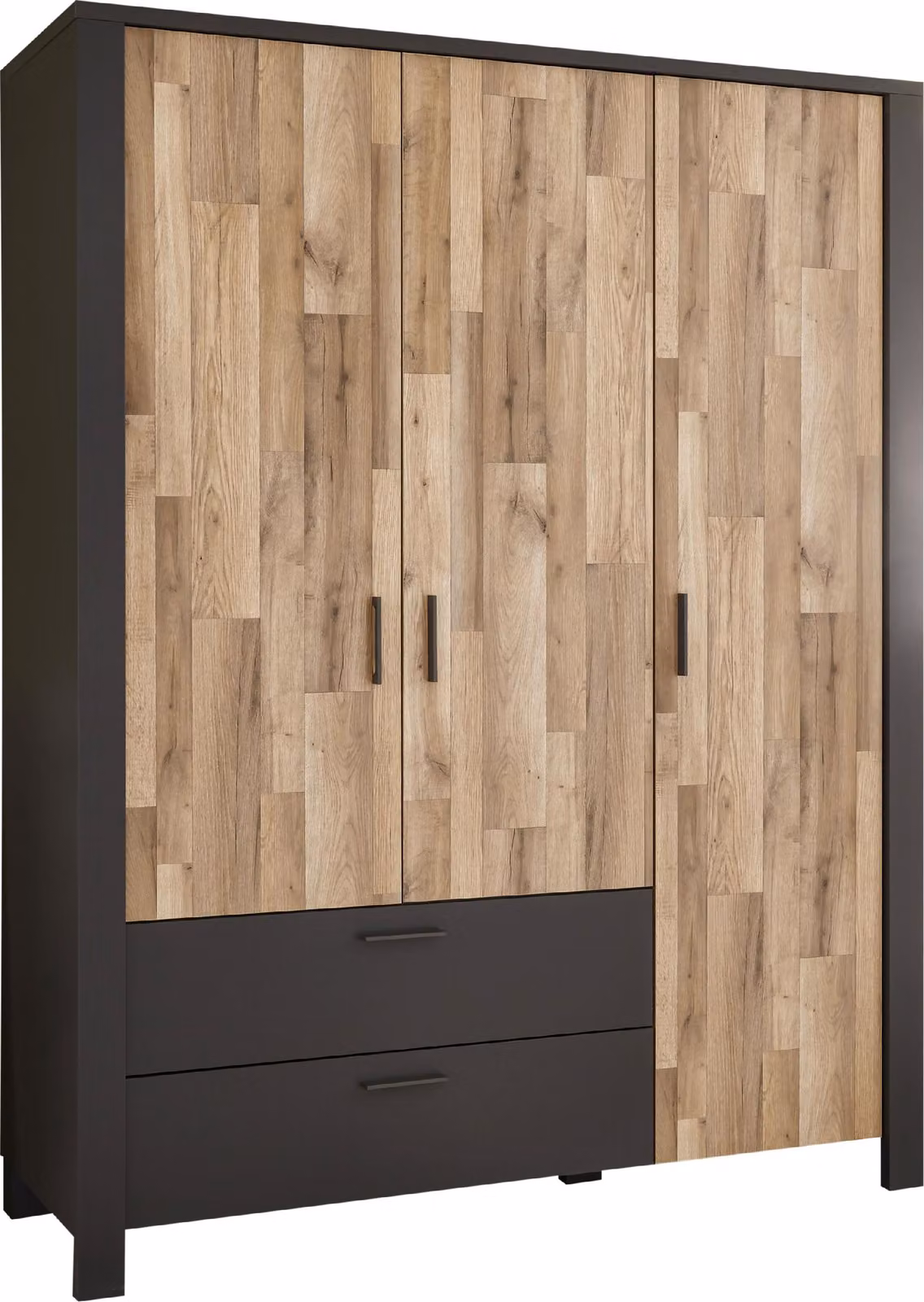 Armadio HARPER BRAGA WD 166x214x58 cm grigio Armadio ad ante battenti
