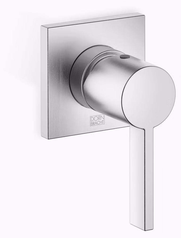 Dornbracht mitigeur monocommandé encastré avec plaques de recouvrement 80x80mm, 36060670-93, 36060670-93