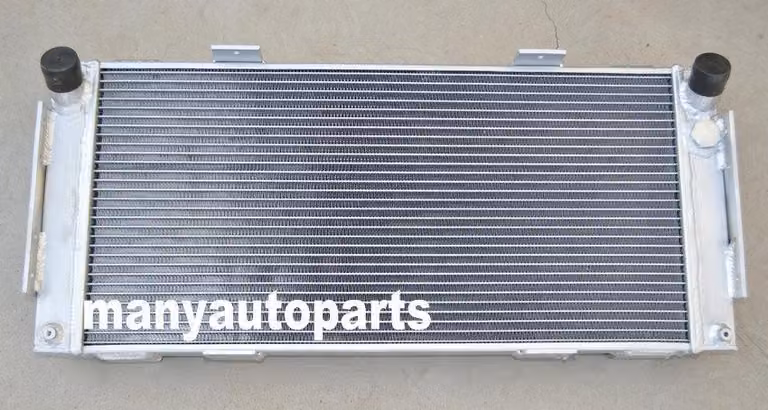 Radiatore in alluminio - Per Ford GT40 V8 dal 1964 al 1969 - Dimensioni: 730x320x55 mm - Peso: 6,5 kg