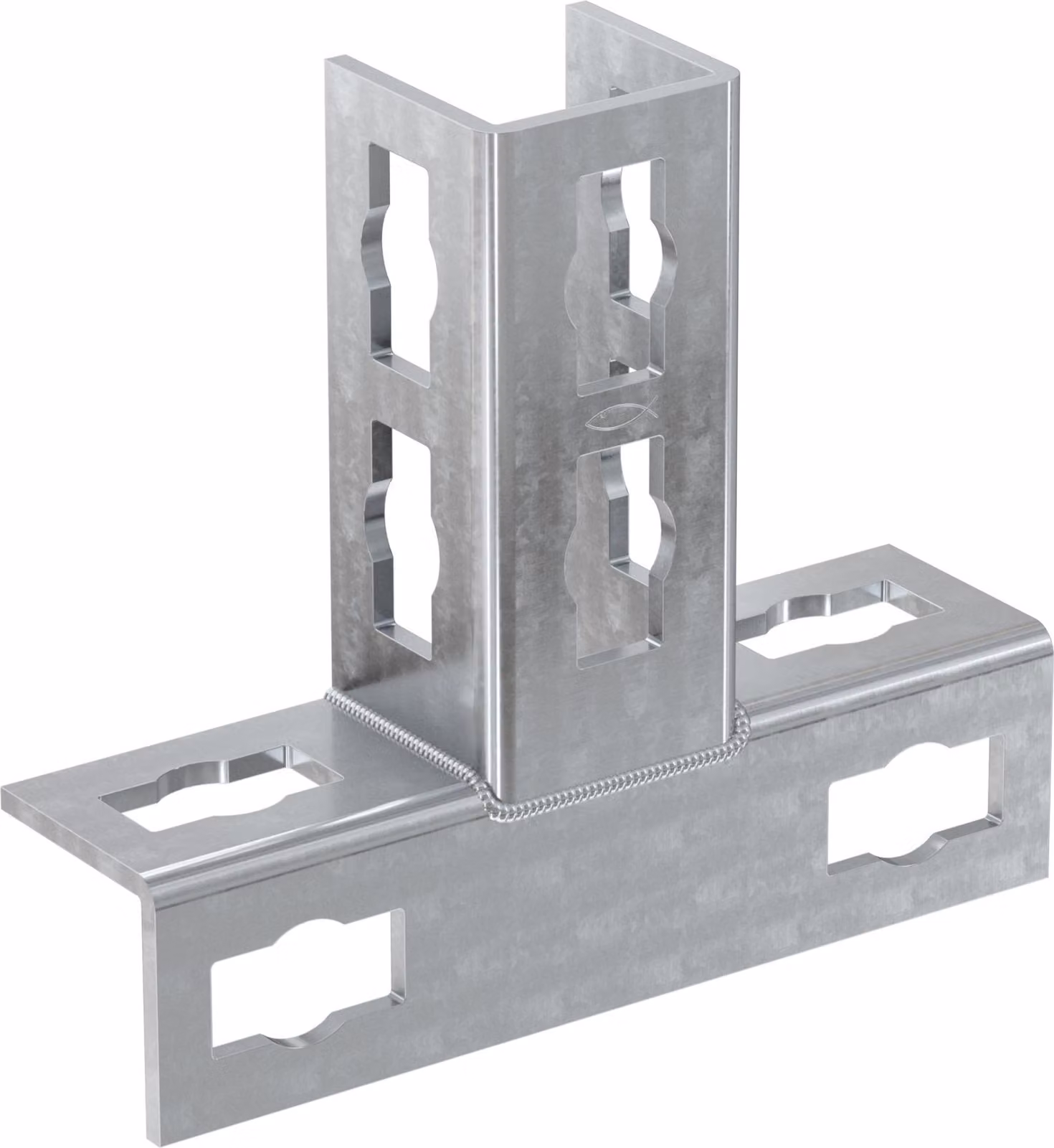 Elemento di collegamento Fischer PFUF 2D gvz 10 pezzi