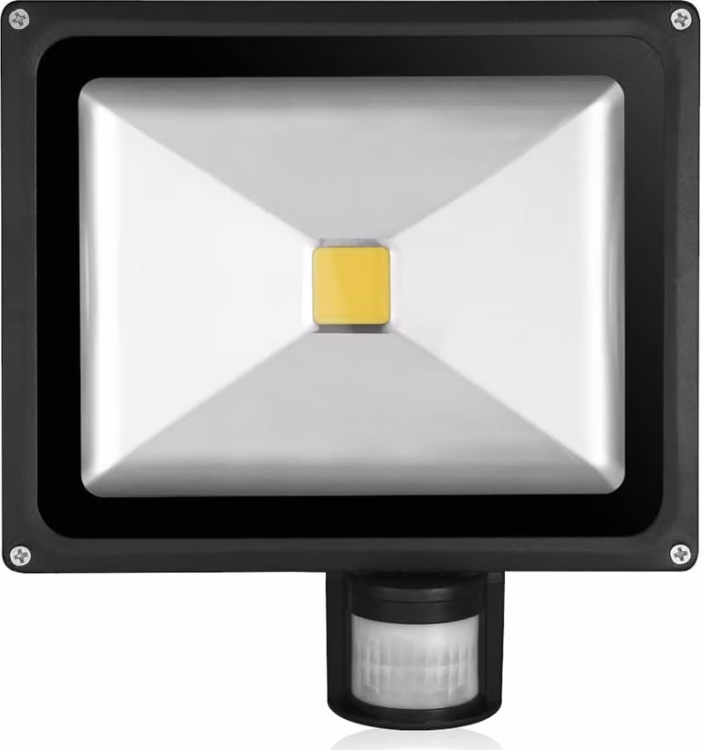 Greenmigo 30W LED Faretto Floodlight + Rilevatore di movimento Bianco caldo Bianco caldo Illuminazione di oggetti Faretto da parete Proiettore Luce diffusa Faretto da esterno Lampada da giardino IP65 85V-265V