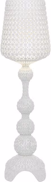 Lampada da terra Kartell Kabuki bianca con tecnologia LED dimmabile