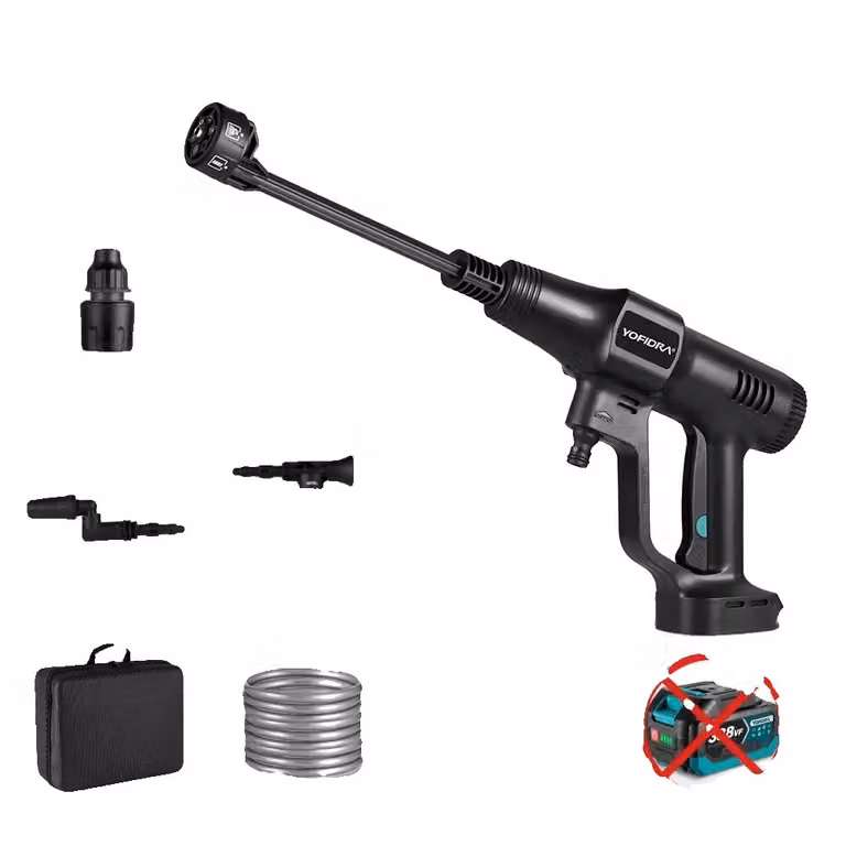 Pistola per idropulitrice, pressione 200 bar, potenza 3500 W, senza batteria