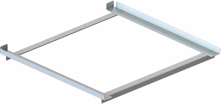 Supporto angolare zincato 1100 mm Profondità telaio 1150 kg