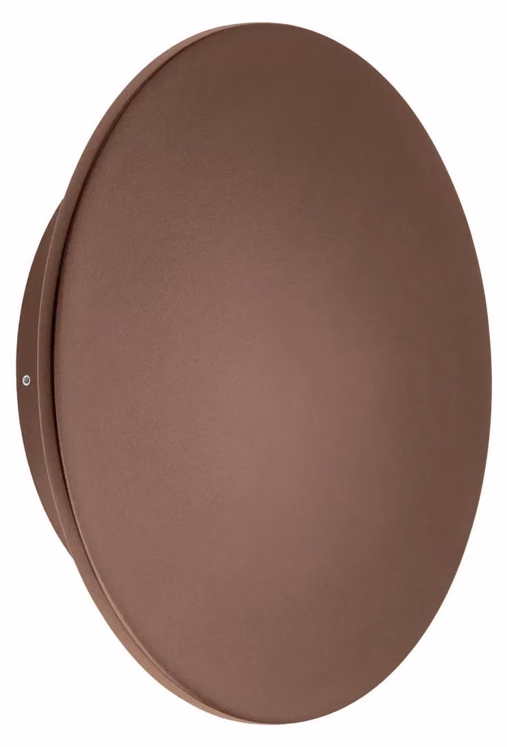 Redo Outdoor TANIT AP LED – diametro 30 cm - Marrone ruggine – colore marrone ruggine