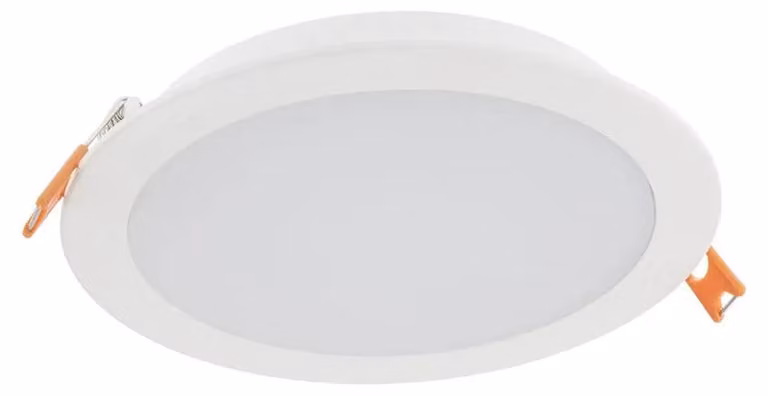 ARELUX XFACE REC. RND. Pannello luminoso, 18W, 100-240V AC, indice di resa cromatica (CRI) 80, grado di protezione IP40, angolo di emissione 120°, temperatura di colore 4000K