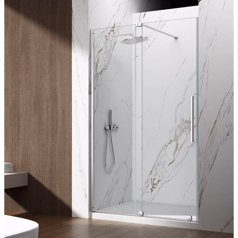 SPIRIT Porta per doccia 1400 mm, vetro trasparente