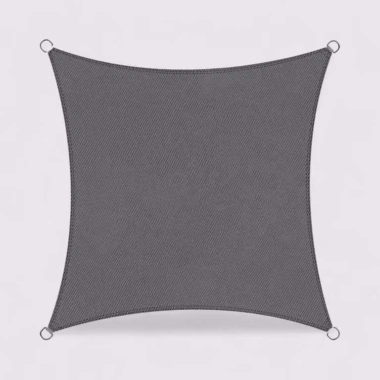 Cobea - Tenda da sole quadrata 3x3 mt grigia per giardino