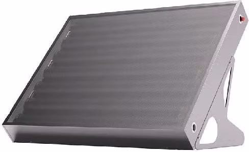 Sistema Solare Pleion Ego PRIME 110 Smart Solar Box, Collettore in Policarbonato Grigio per Tetto Piano, 1,28 mq