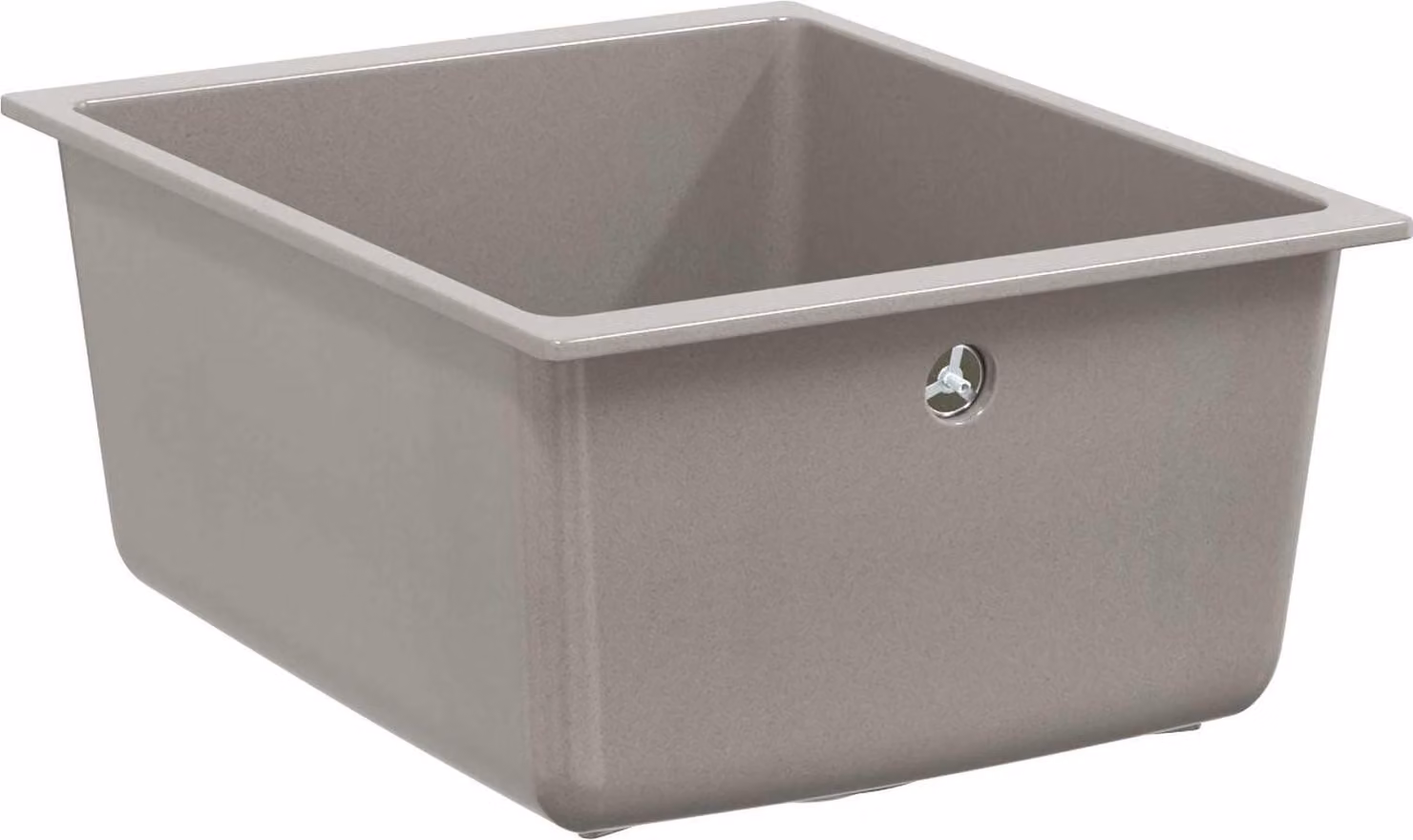 Lavello Grigio 370 x 460 mm 80% Quarzo e 20% Resina