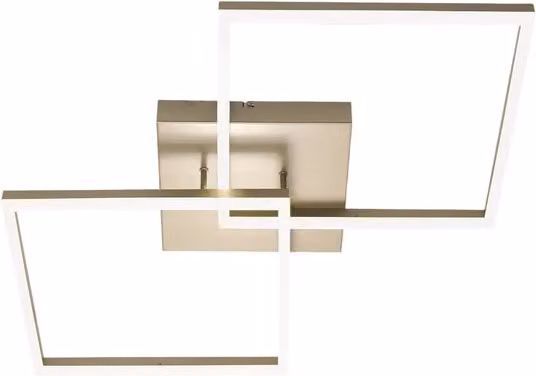 Plafoniera BARD a led moderna 52W Oro Opaco 3394-65-225 Fabas Luce