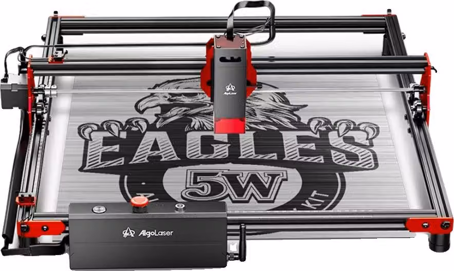 Stampante per incisione laser, potenza regolabile, superficie espandibile, KIT 5W 40x40cm