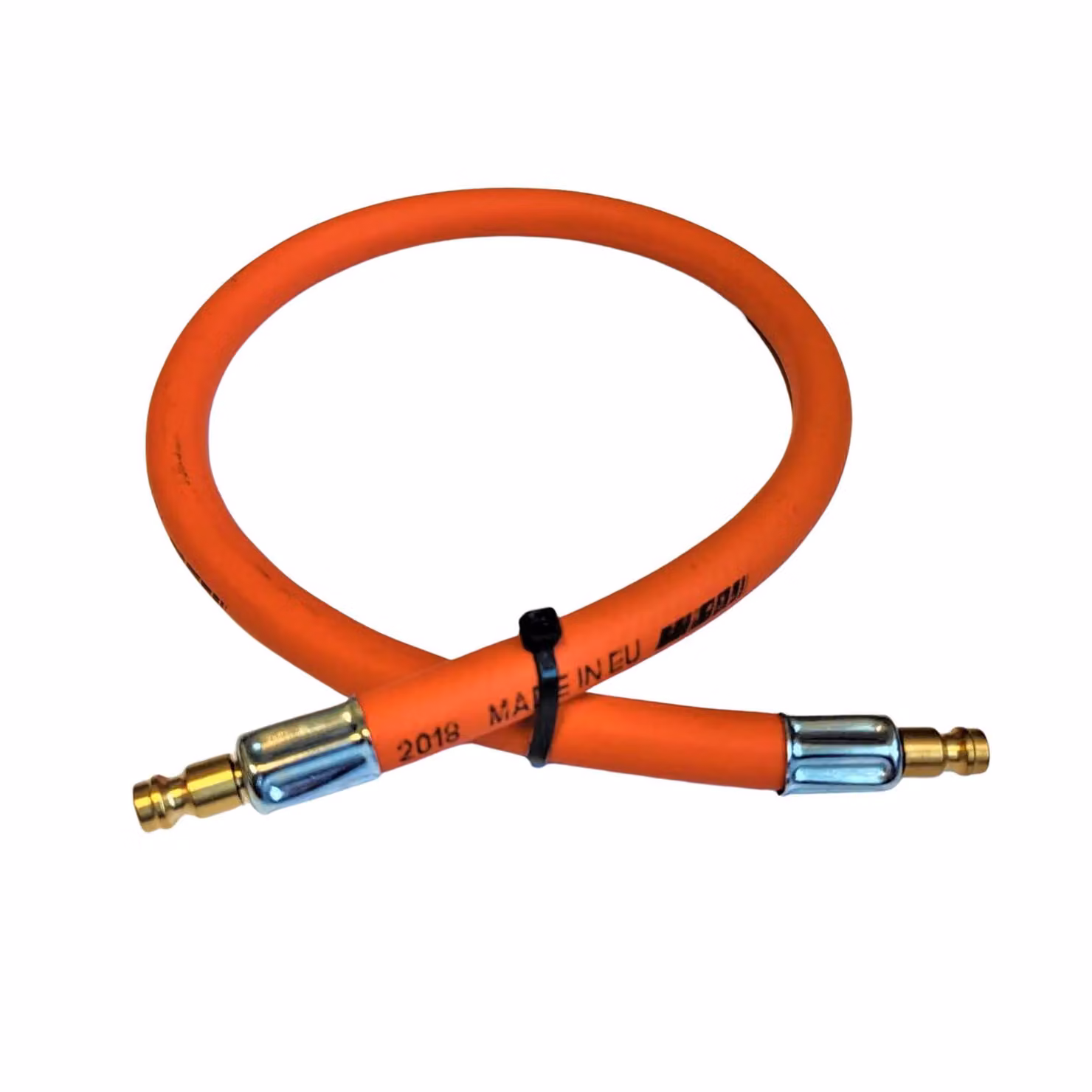 Tubo flessibile per gas propano-butano Zatechs 5 m 20 bar Ø6,3 mm 2x DN 5 tipo 21 raccordo rapido LKS Tubo flessibile per gas da campeggio per il collegamento della bombola del gas