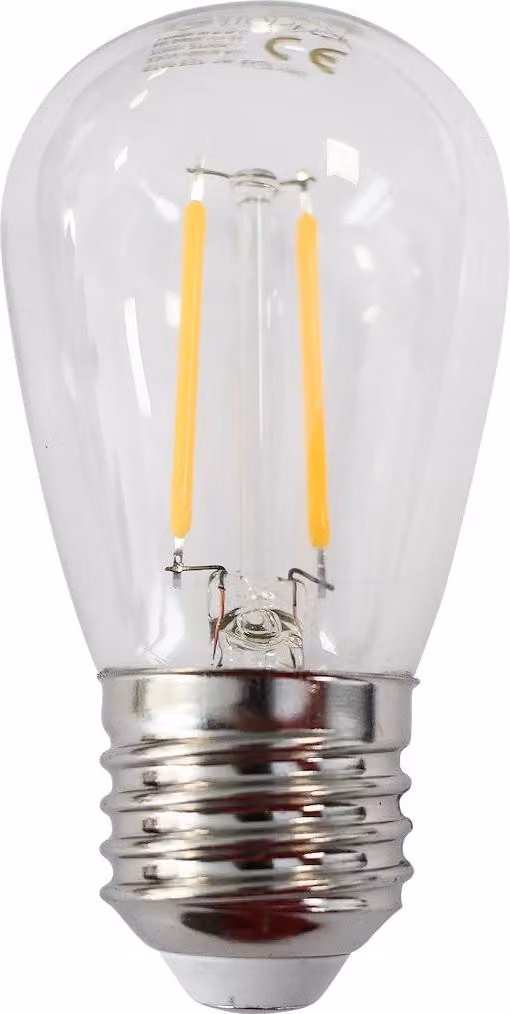 Lampadina a filamento LED 1W ST45 E27 2700K Eko-light EKZF1050