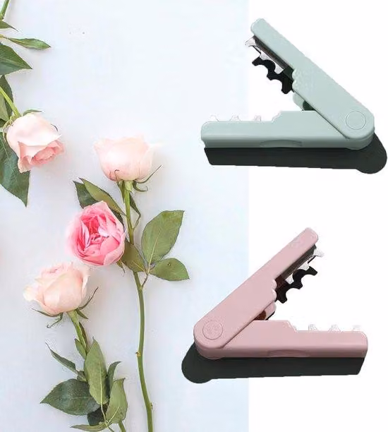 Allecto plus - 2 pezzi Pinze per spine di rosa - Attrezzi da giardino - Estrattore di spine - Attrezzi da giardino manuali con funzione di sbavatura