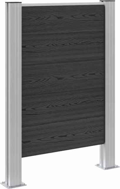 Recinzione Contenitore per Rifiuti Grigio 85 x 12 x 115 cm CFW1472173