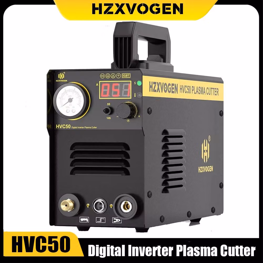 Tagliasaldatrice al plasma HVC50 - Potenza: 50 Ampere - 220 Volt - Compatto - Ideale per il taglio di metalli