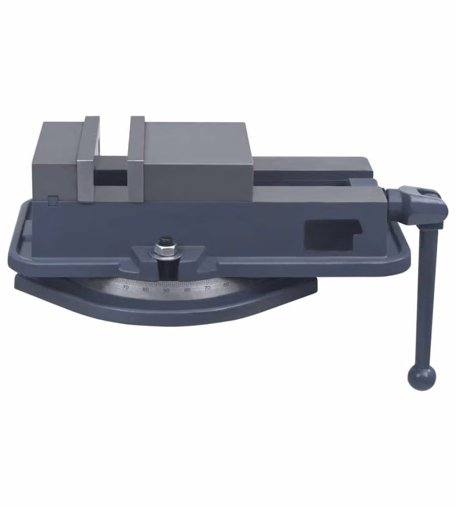 Morsa con Piattaforma Girevole in Ghisa 160 mm