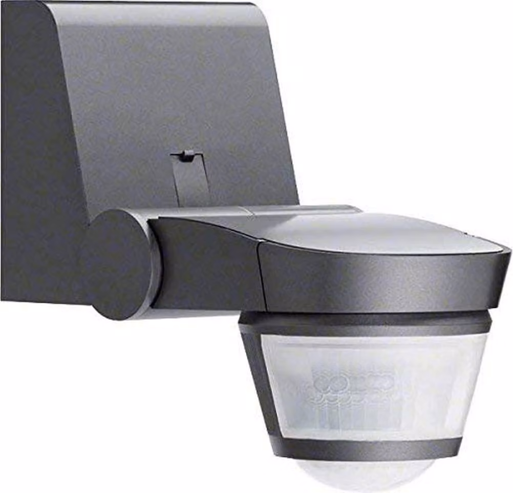 Rilevatore di movimento da esterno 220/360° Comfort IR, da parete, antracite opaco EE871 HAGER