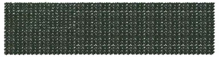 Schermo per balcone con foglie Verde Scuro 600 x 150 cm