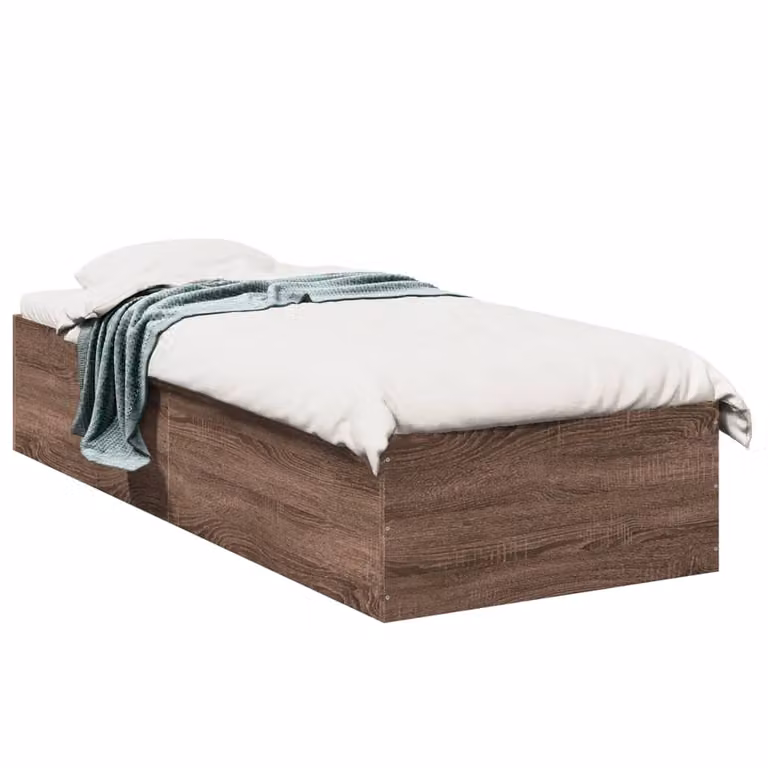 Giroletto vidaXL in legno multistrato color rovere marrone, L 90 cm x P 200 cm