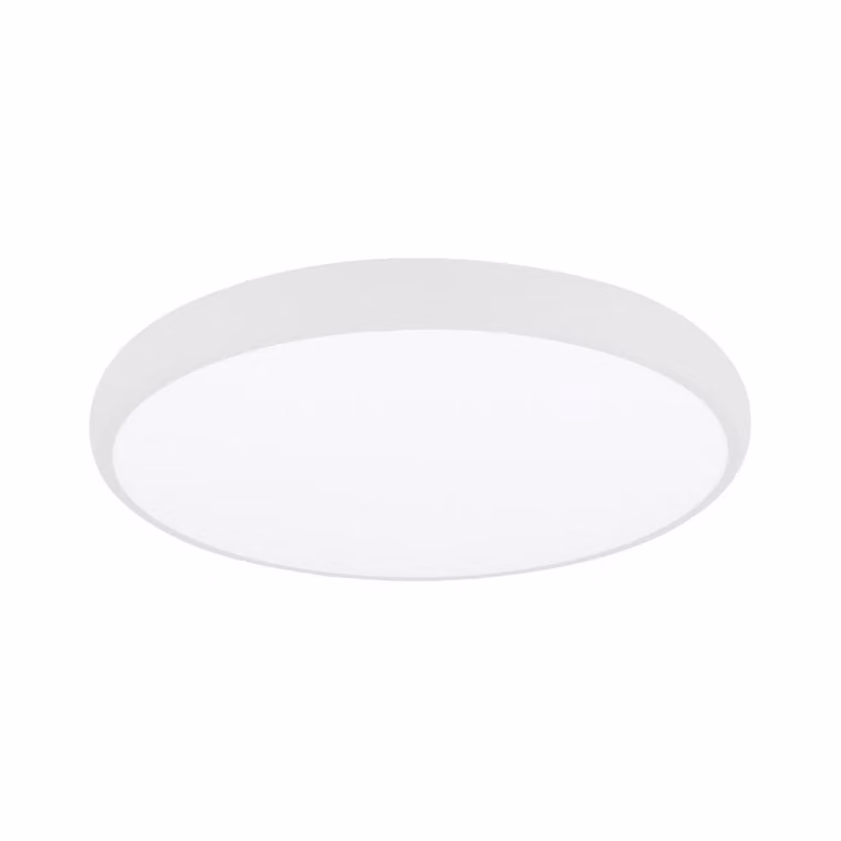 Plafoniera LED PENDLA 62W, 4000K, bianco, Ø: 61 H: 9 cm, con dimmer a gradini