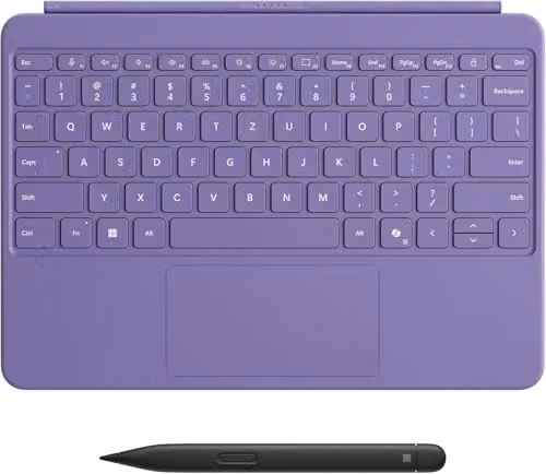 Microsoft Tastiera Surface Pro 12'' con Slim Pen | Compatibile con Surface Pro 12'' | Viola