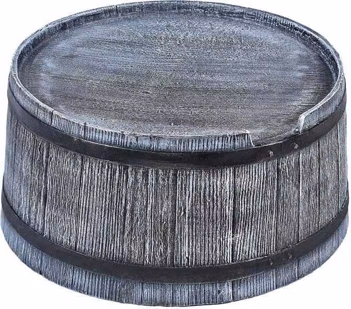 Supporto inferiore/base compatibile con serbatoi di raccolta dell'acqua piovana da 240 litri, in stile country