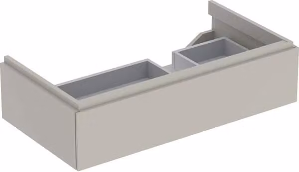 Geberit Xeno 2 armoire sous lavabo avec découpe siphon à droite, 880x220x462mm, 1 tiroir, 500.514.00.1, 500.514.00.1