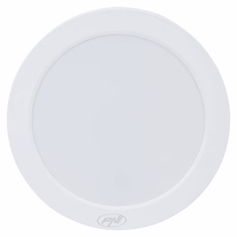 Pannello luminoso a LED PNI D-Light CL2418, 18W, forma circolare, diametro 21,7 cm, 6400K, 230V, 1980 lm, bianco