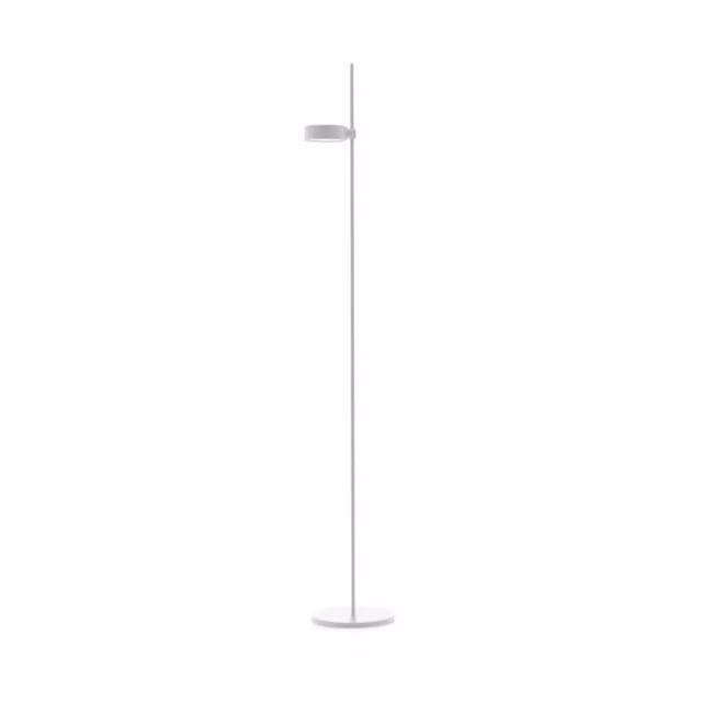 Zafferano Super O Lampada a led da terra Bianca ricaricabile e dimmerabile - 2 Modulo Luce