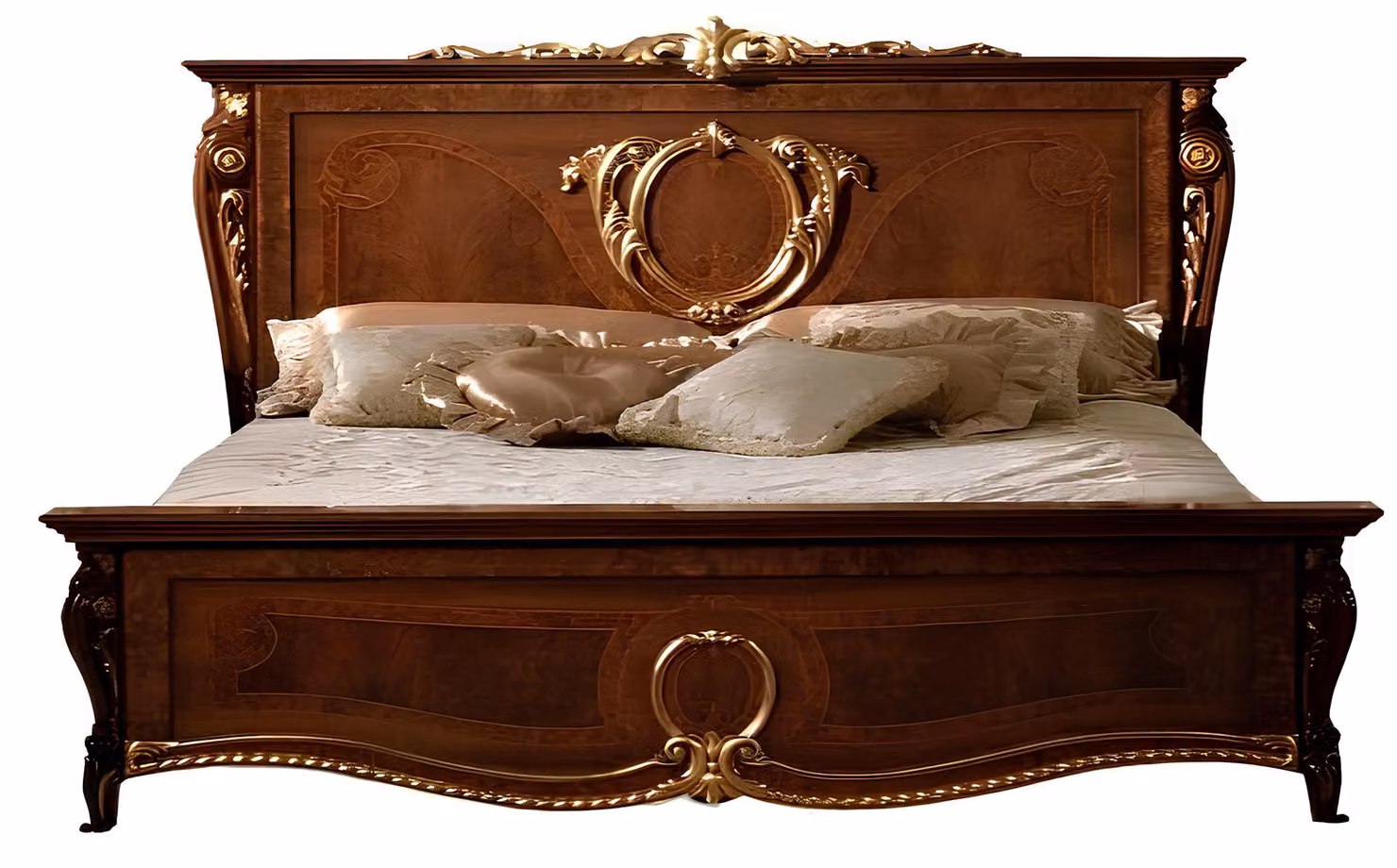 Italienische Schlafzimmer Möbel Polster Doppel Bett Luxus Design Betten Ehe