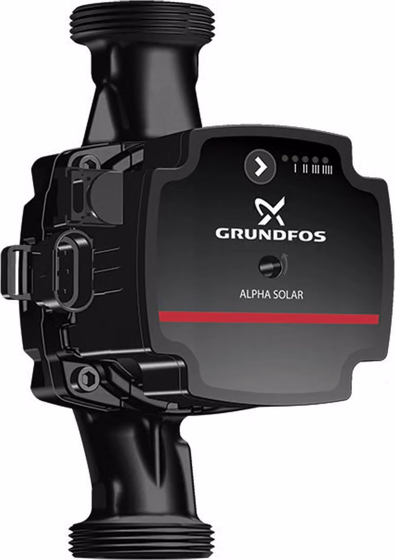 Pompa di circolazione ad alta efficienza Grundfos ALPHA Solar 25-75 PN10 G1_1/2 180 mm 1x230 V, 1 pz.