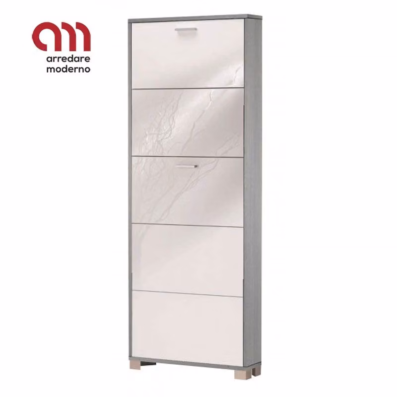Scarpiera slim design 15 paia Art. 755AL