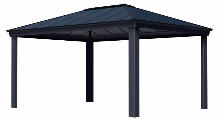 Gazebo da giardino 487,5x363,5 cm grigio Palram 706082