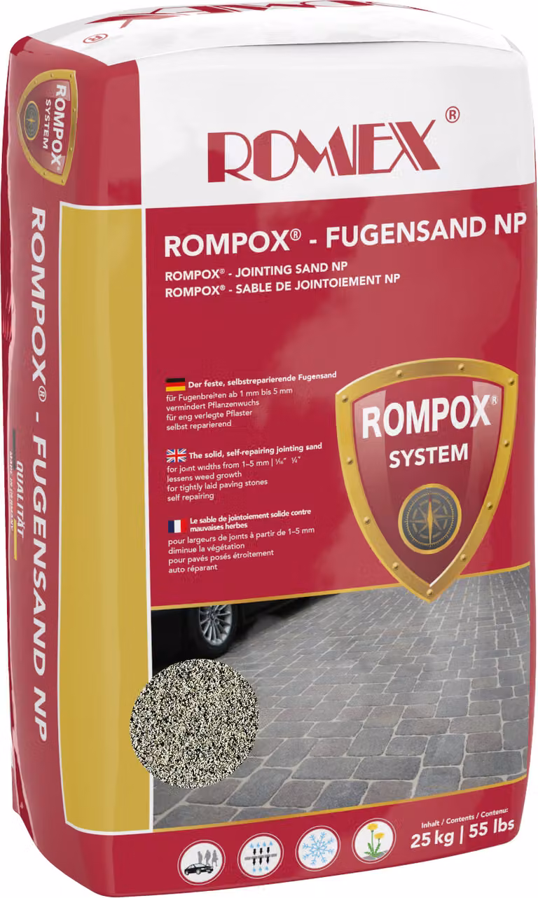 ROMEX ROMPOX® Fugensand NP 25kg Sand-Steingrau