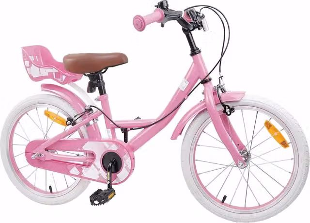 Bicicletta per bambini DESIGN IN da 18 pollici, colore rosa