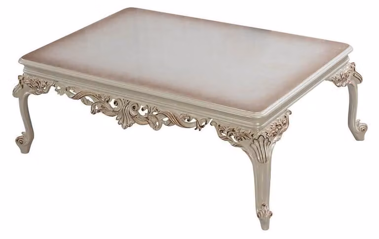 Elegante tavolino da salotto con struttura robusta e design moderno