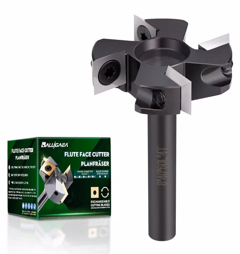 Fresatura per frese a macchina con mandrino da 8 mm e diametro di taglio da 40 mm