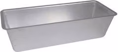 Stampo per plumcake rettangolare Ottinetti in alluminio argento L: 18 cm, P: 17,8 cm, H: 7,8 cm