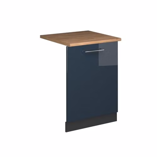 Vicco Frontale lavastoviglie Fame-Line Blu scuro lucido 60cm