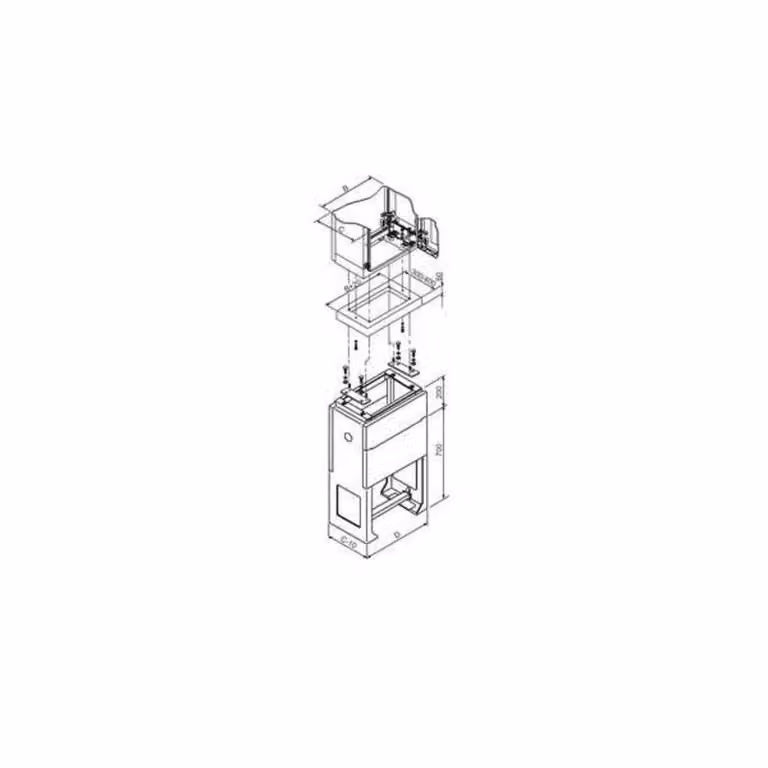 Dispositivo di alloggiamento Schneider Electric NSYAZ4PLA