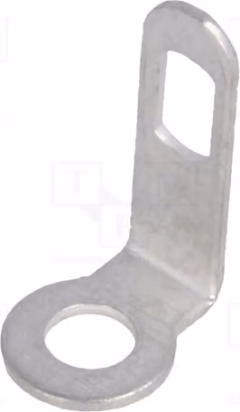 20 connettori a crimpare ad anello, 0,4 mm, filettati M2, diametro: 2,2 mm, lunghezza totale: 14,25 mm, codice: 61-2302-11/0030
