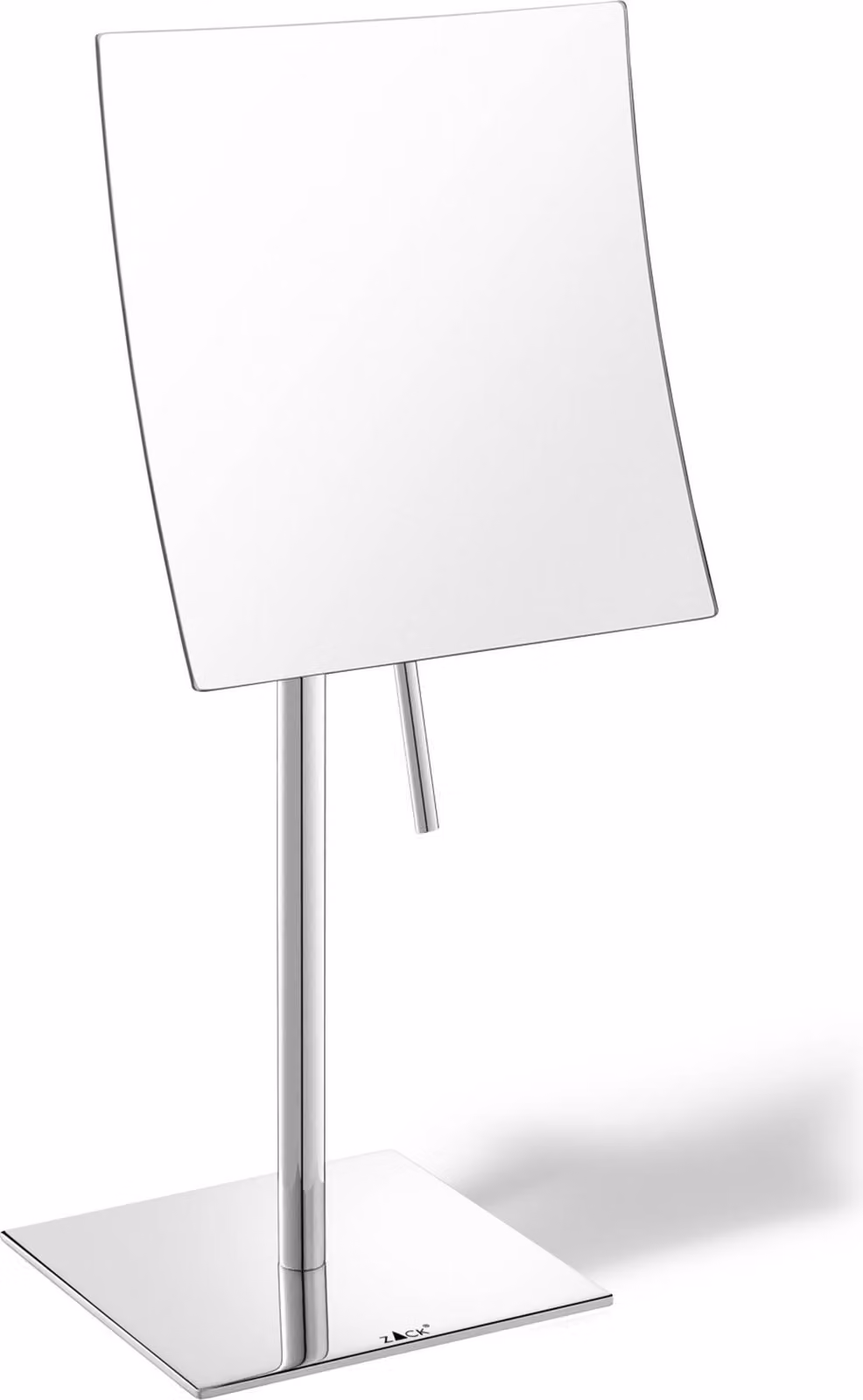 ZACK Specchio cosmetico in acciaio inox AVIO Specchio da bagno Specchio a piantana orientabile 40008