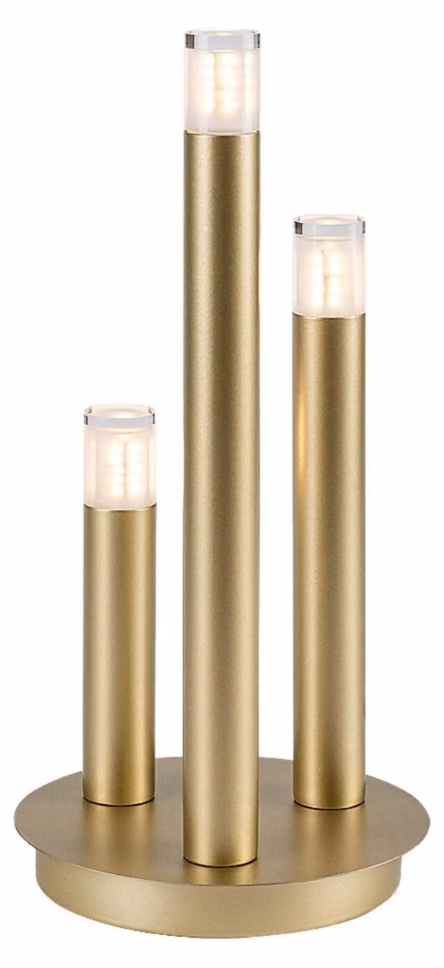 Rabalux 74366 Lampade da tavolo Ramira G9 3x MAX 5 metallo acrilico oro