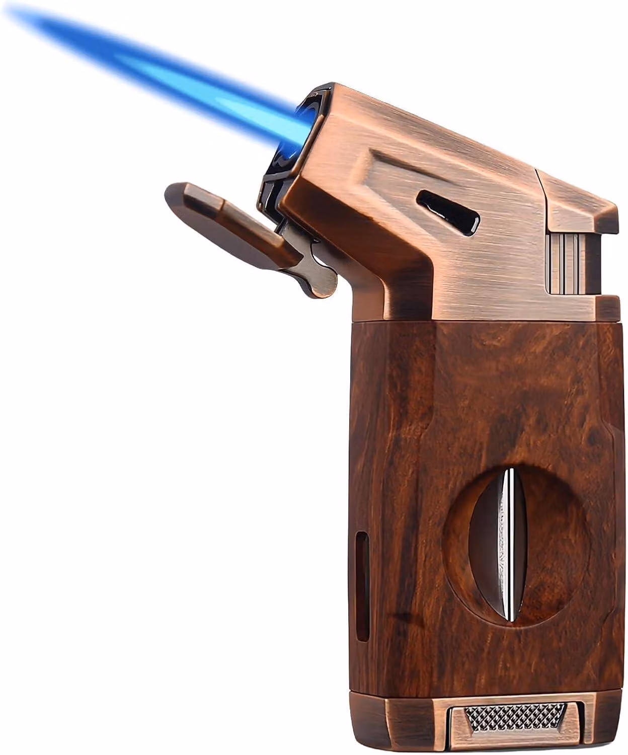 Accendino Jetflame con coltello, accendino antivento ricaricabile