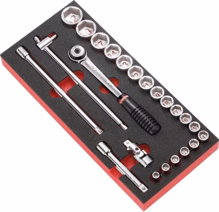 Facom Modul - Steckschluessel-Set 1/2Z 23-tl